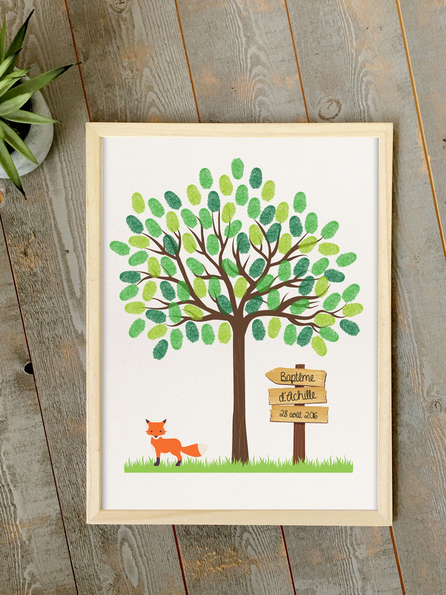 Arbre à Empreintes Enfant