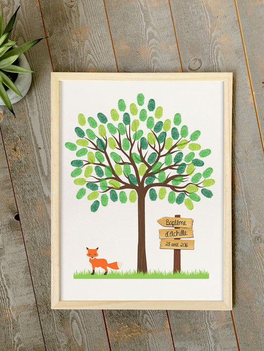 Arbre à Empreintes Enfant