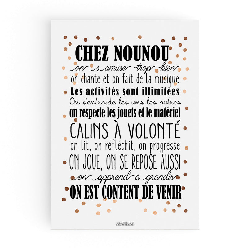 Affiche CHEZ NOUNOU