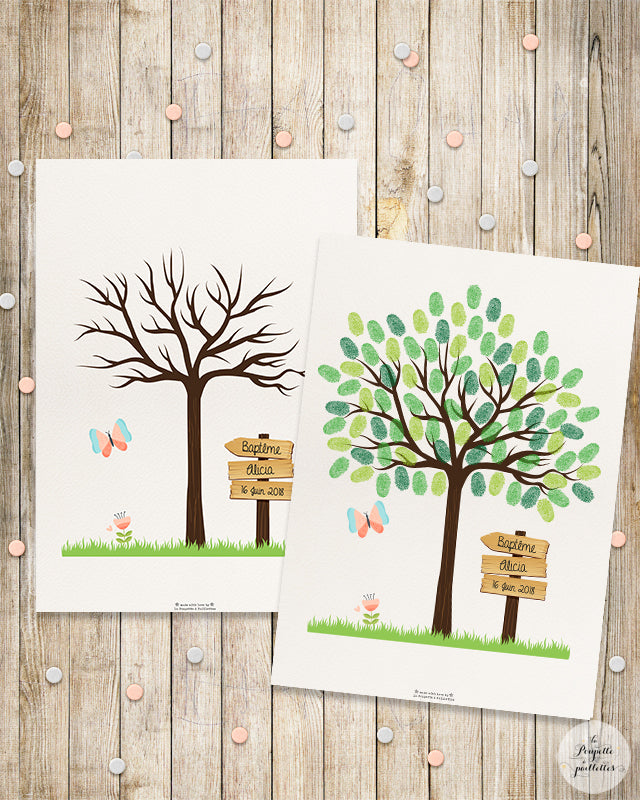 Arbre à Empreintes Enfant