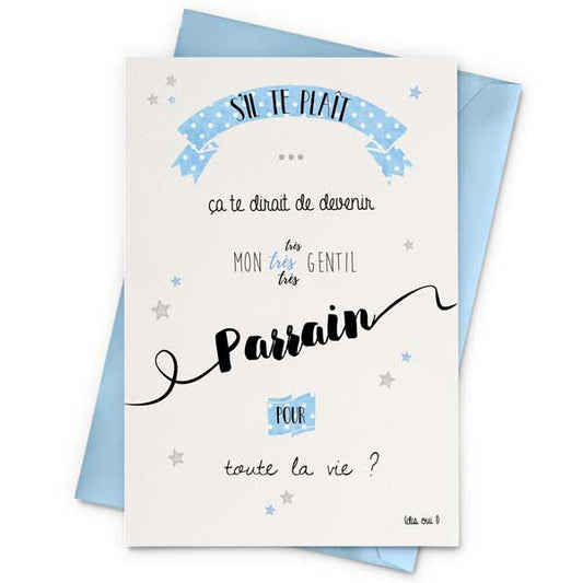 Carte Annonce Parrain