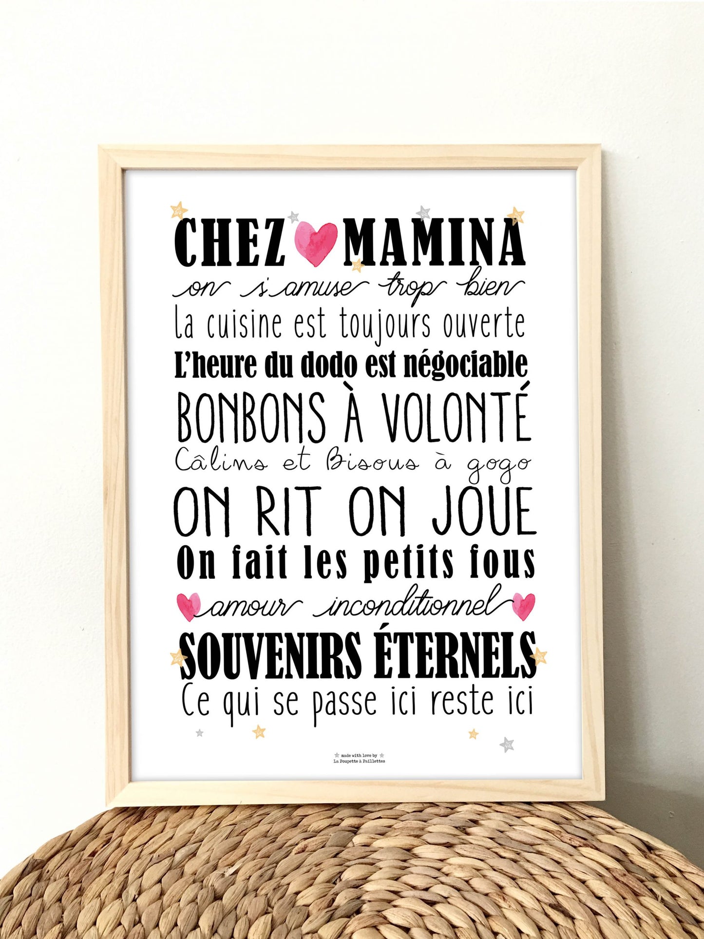 Affiche CHEZ PAPI & MAMIE
